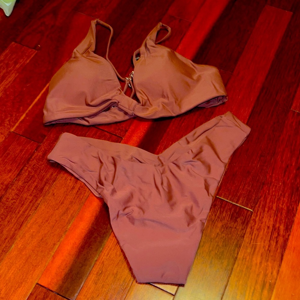Rosy Brown 2 Piece Bikini